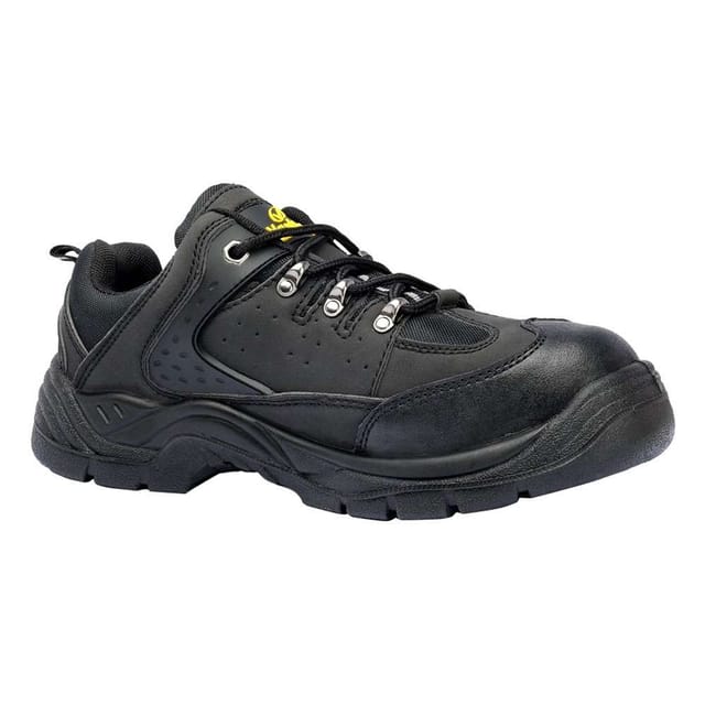 Vaultex MEB Low Ankle Safety Shoes, Black, 39
