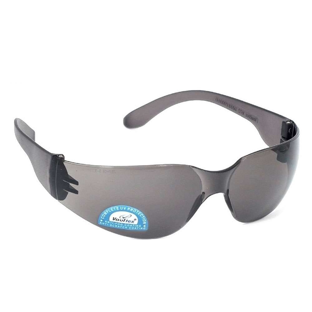 Vaultex V72 Anti Fog/Scratch Safety Spectacle, Dark