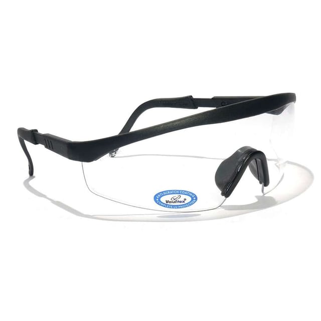 Vaultex V19 Anti Scratch Safety Spectacle, Clear
