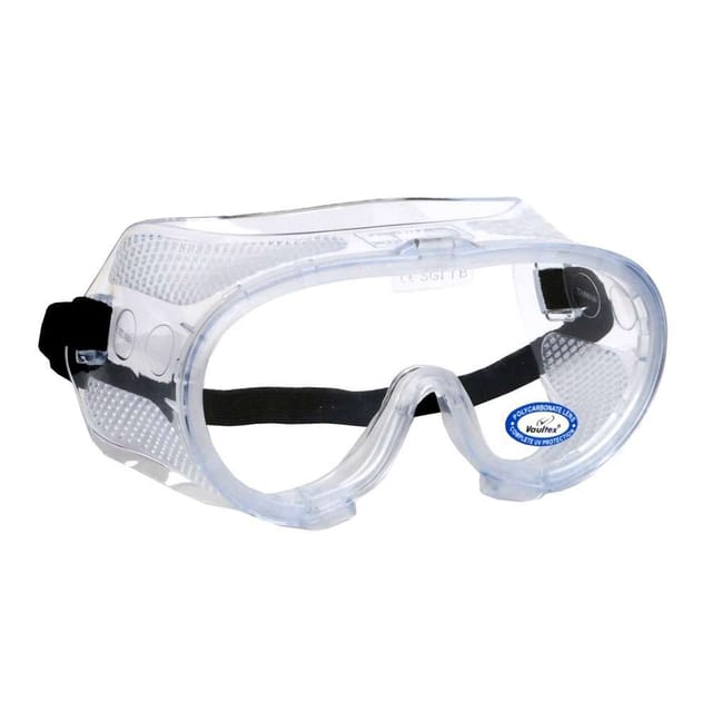 Vaultex V351 Clear lens Anti Scratch Vented Safety Goggles