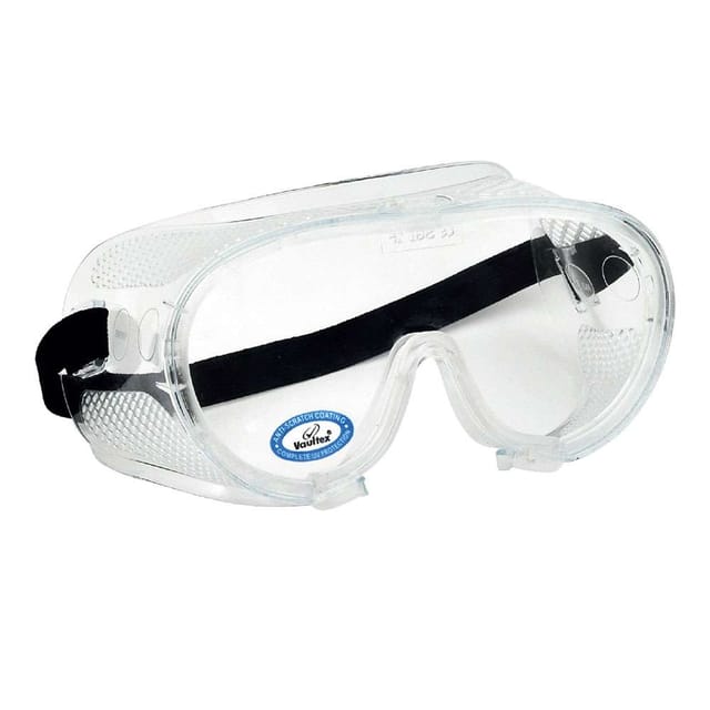 Vaultex V39 Clear lens Anti Scratch Vented Safety Goggles
