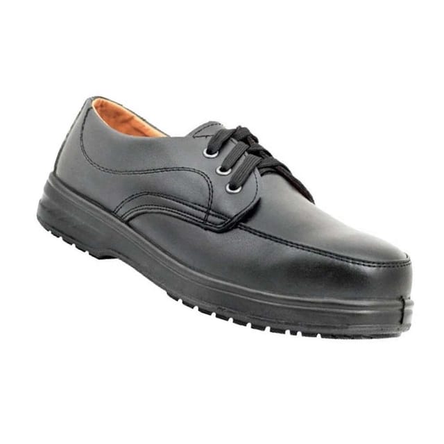 Vaultex VE3 Low Ankle Steel Toe and Plate Safety Shoes - Black, 44