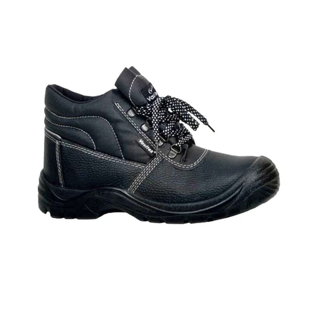 Vaultex PRI Low Ankle Steel Toe Safety Shoes - Black, 44
