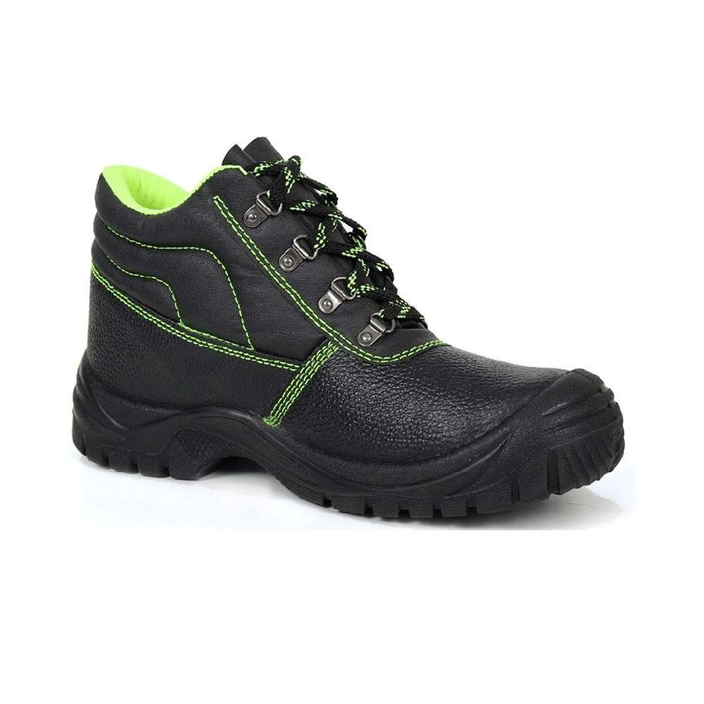 Vaultex LEO High Ankle Steel Toe Safety Shoes - Black, 46