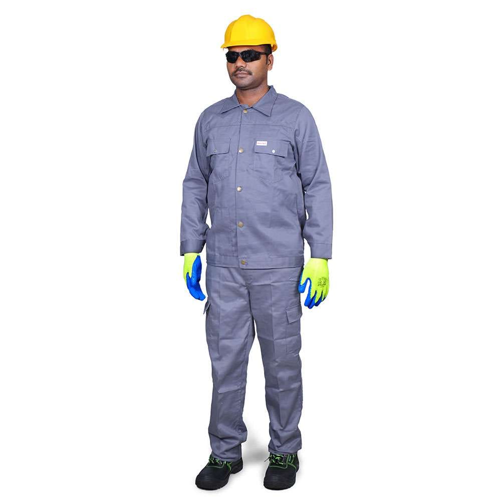 Vaultex MJT 190GSM Twill Pant & Shirt, Grey, 4XL