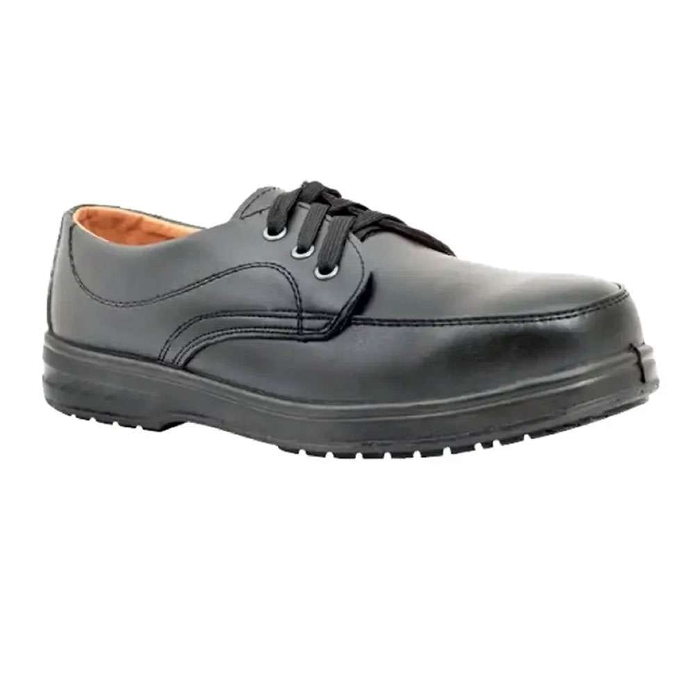 Vaultex IVE3 Low Ankle Executive S3 SRA Steel Toe Safety Shoes, Black, 42