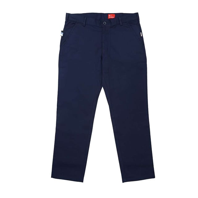 Vaultex NKM 240GSM 8 Cal Fire Retardant Cotton Shirt, Navy Blue, Size 32