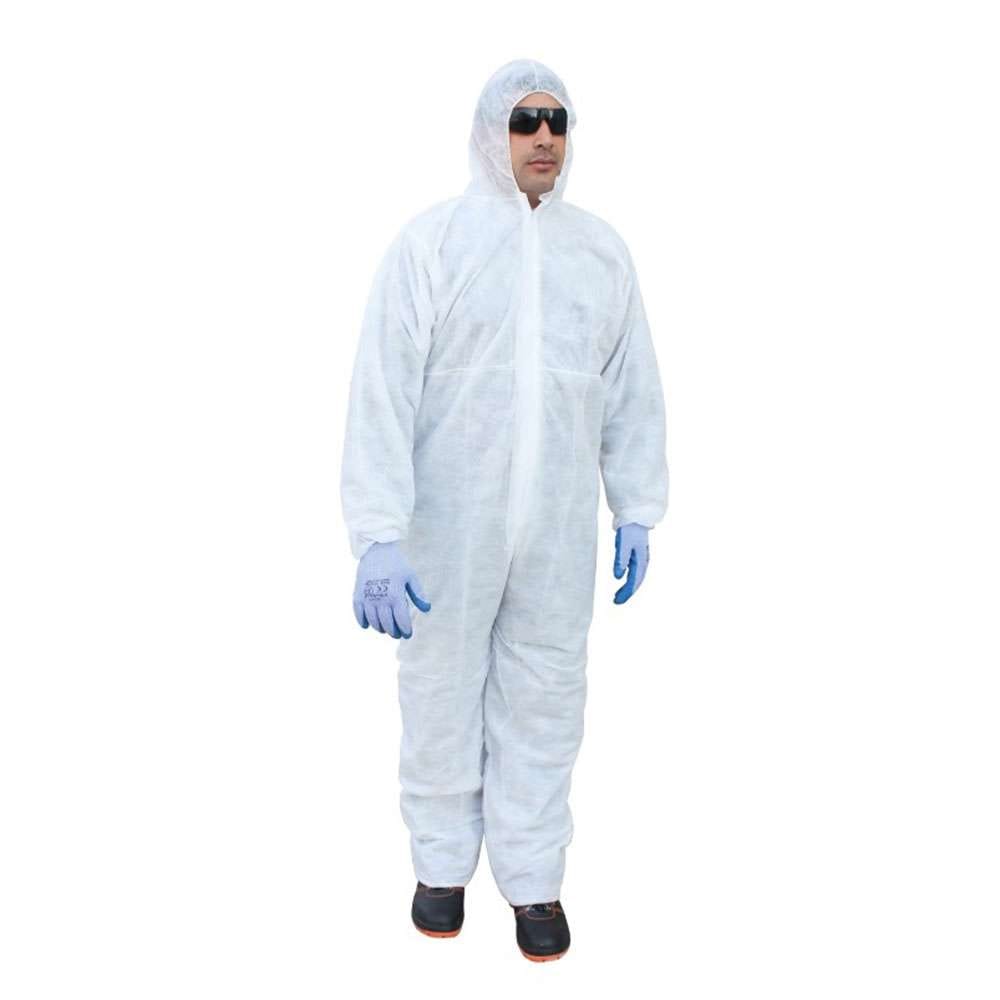 Vaultex DCL Disposable Coverall 30GSM, White, 5XL