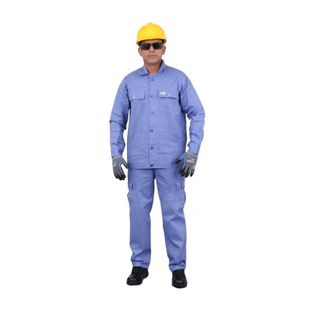 Vaultex RKO 20GSM Cotton Pant & Shirt, Petrol Blue, Medium