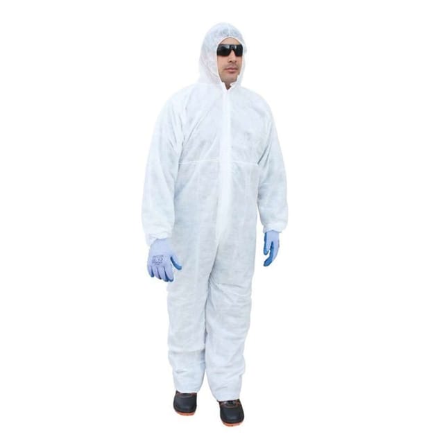 Vaultex DCC 30GSM Non-Medical Disposable Coverall White - 2XL