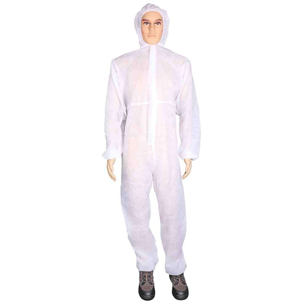 Vaultex JOB Disposable Coverall 30GSM, White, XL