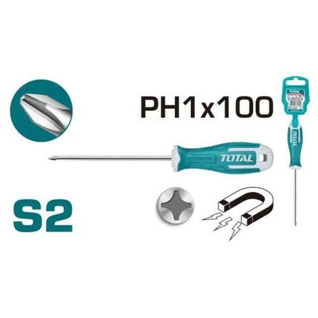 Total THT26PH1100 5MM X 100MM Philips Screwdriver