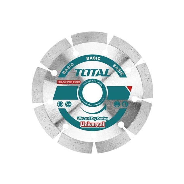 Total TAC2111803 7 Inch Dry Diamond Disc