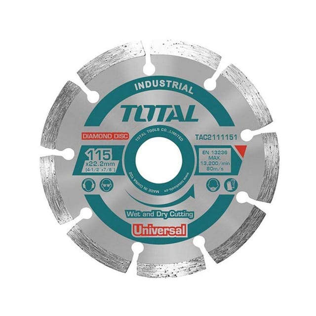 Total TAC2111151 115 X 22MM Dry Diamond Disc