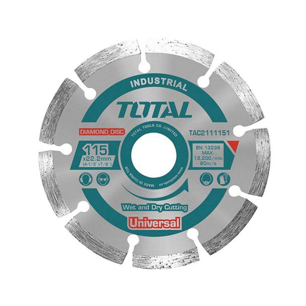 Total TAC2111151 115 X 22MM Dry Diamond Disc