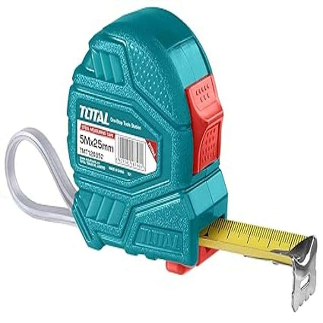 Total TMT126052 5M X 25MM Steel Measuring Tape