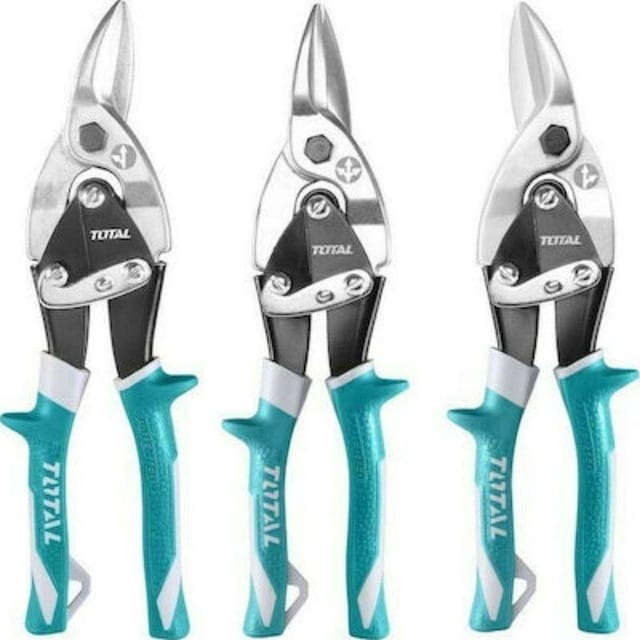 Total THTJ532106 250MM Straight Two Tone Soft Handle Aviation Snip