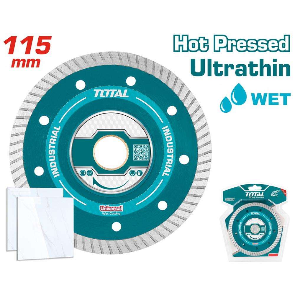 Total TAC2131151HT Ultrathin 4.5 Inch Wet Diamond Disc