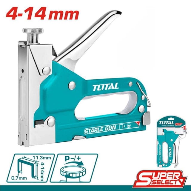 Total THT311425 4-14MM Adjustable Staple Gun