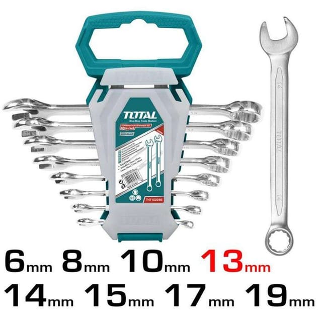 Total THT102286-I Combination Spanner Set 8Pcs