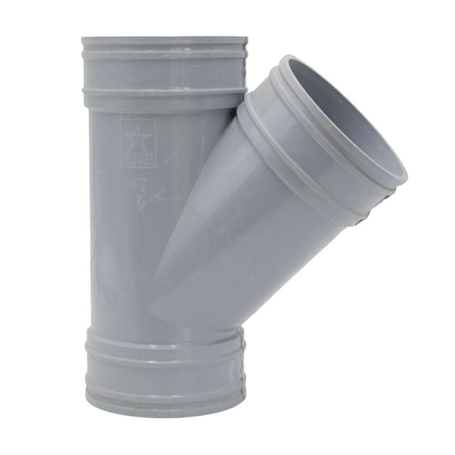 Start 4" UPVC Y Tee - Per Pcs