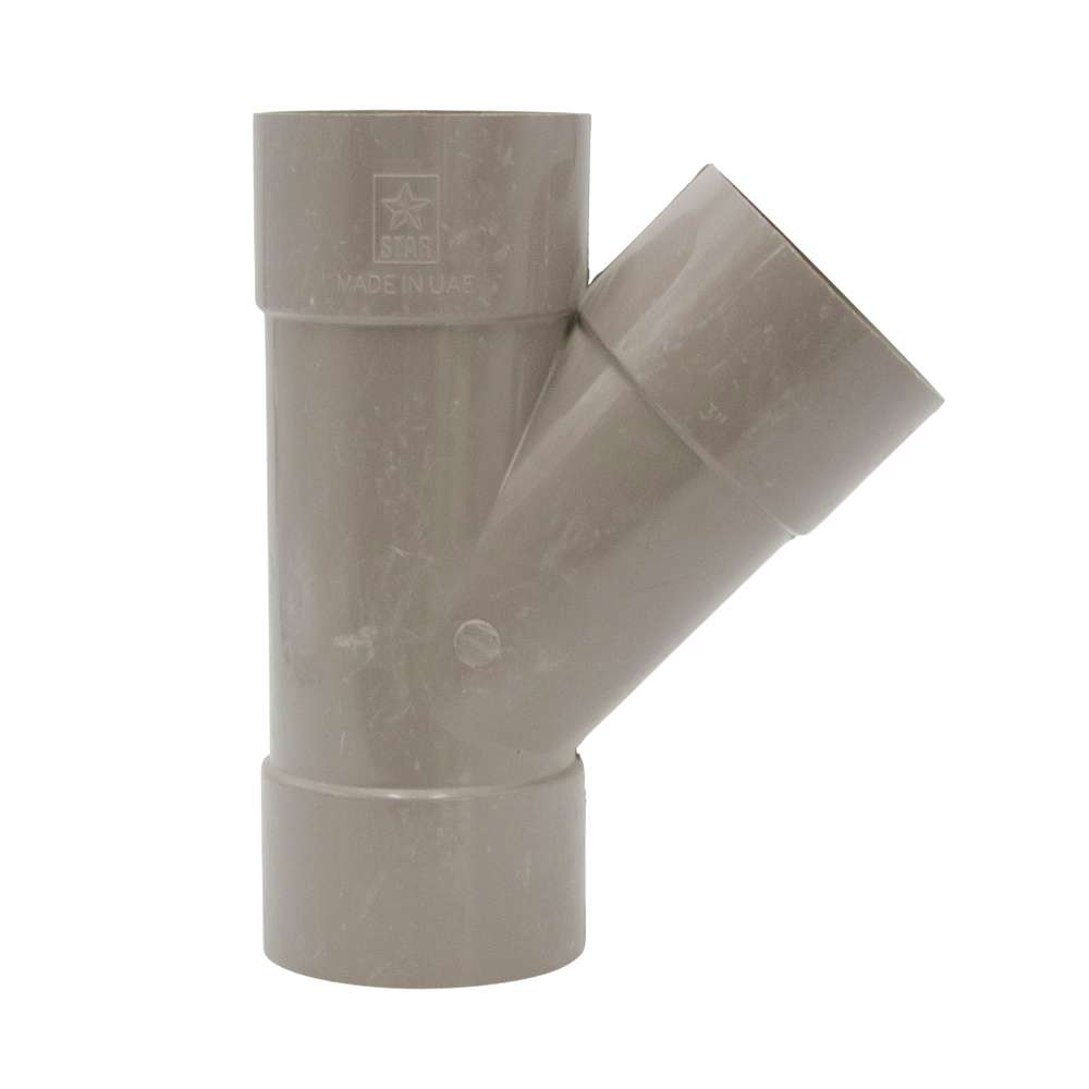 Start 3" UPVC Y Tee - Per Pcs
