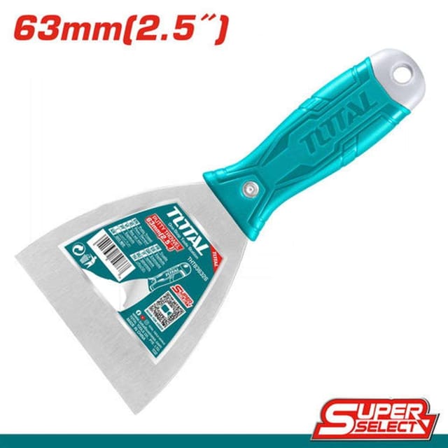 Total THT836326 2.5 Inch Scraper Putty Trowel