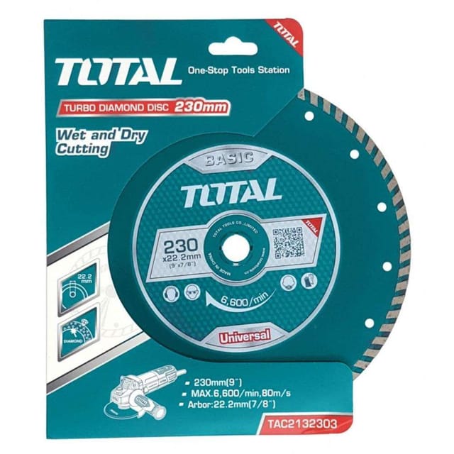Total Turbo TAC2132303 9 Inch Diamond Disc