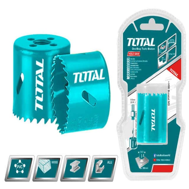 Total TAC410191 19MM Bi-Metal Hole Saw