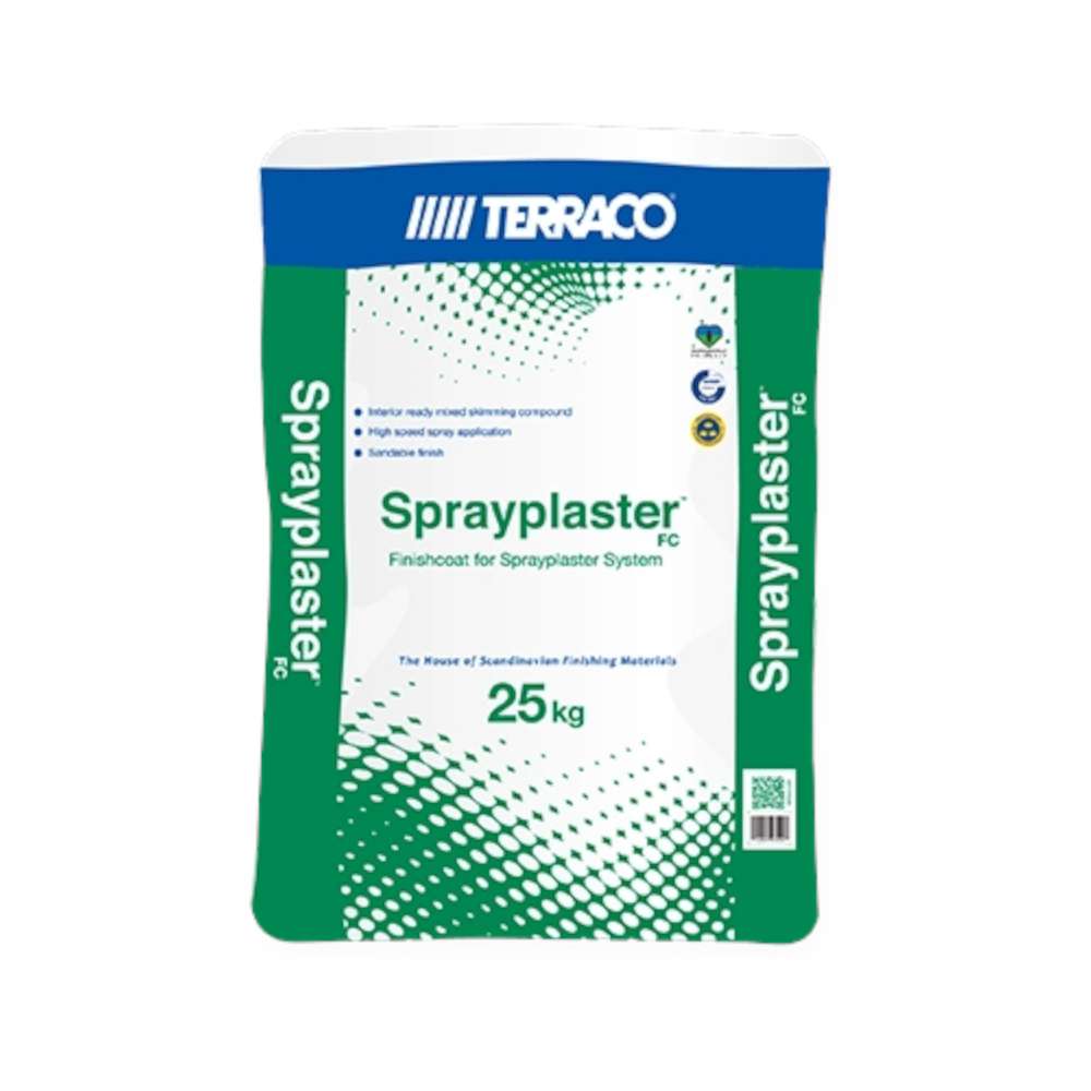 Terraco 25kg Fine Spray Plaster