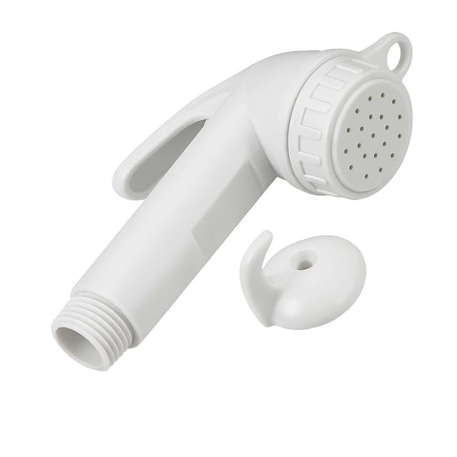 Sundex Shattaf Head, White, Hand Spray, Ergonomic Trigger