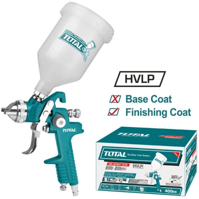 Total TAT10601 600CC HLVP Air Spray Gun