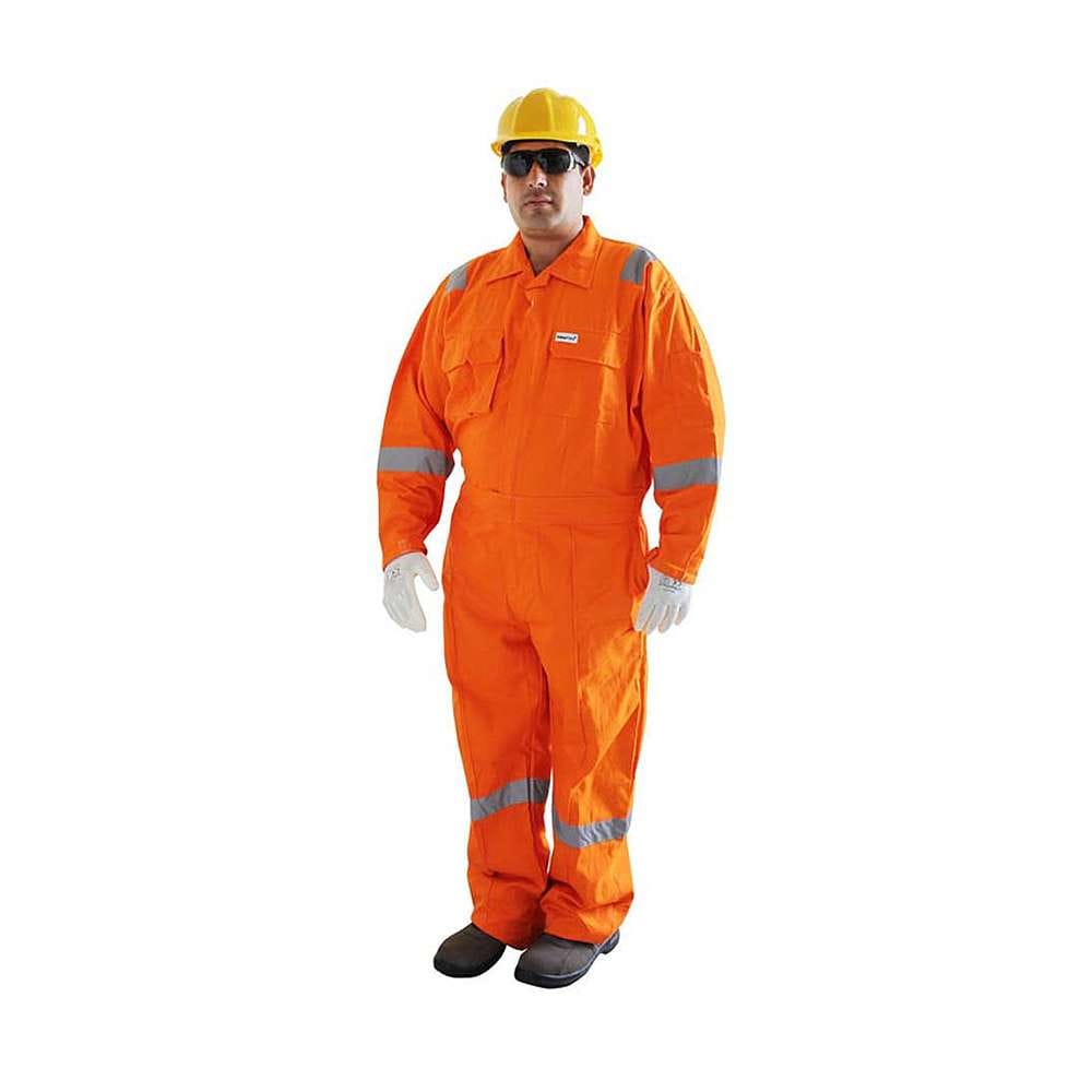 Vaultex VOR 260GSM Cotton Coverall Orange - 2XL