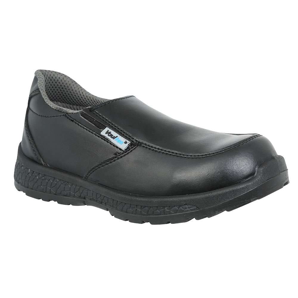 Vaultex AOD Executive SBP/WRU Steel Toe Safety Shoes, Black, 46