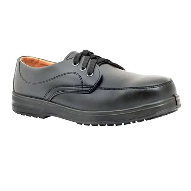 Vaultex IVE3 Low Ankle Executive S3 SRA Steel Toe Safety Shoes, Black, 40