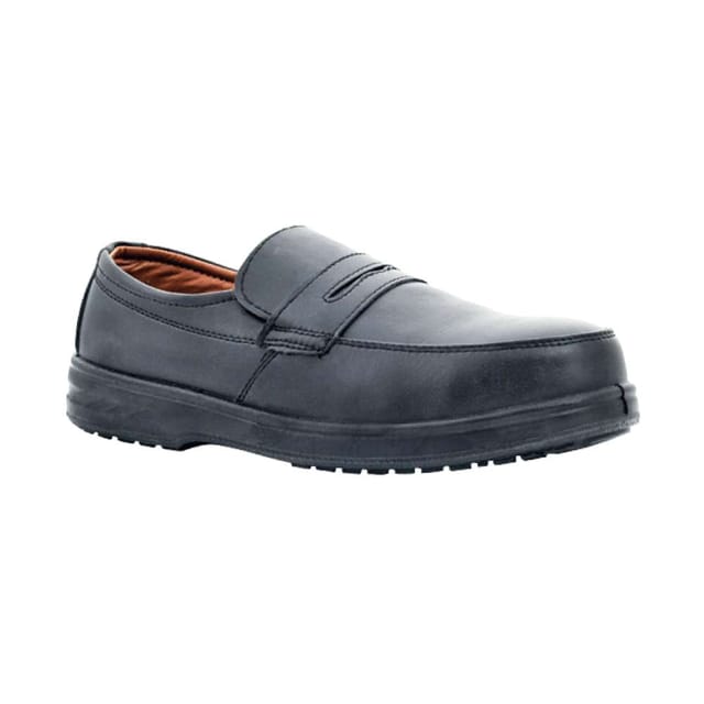 Vaultex VE5 S3 Low Ankle Steel Toe Executive Safety Shoes - Black, 45