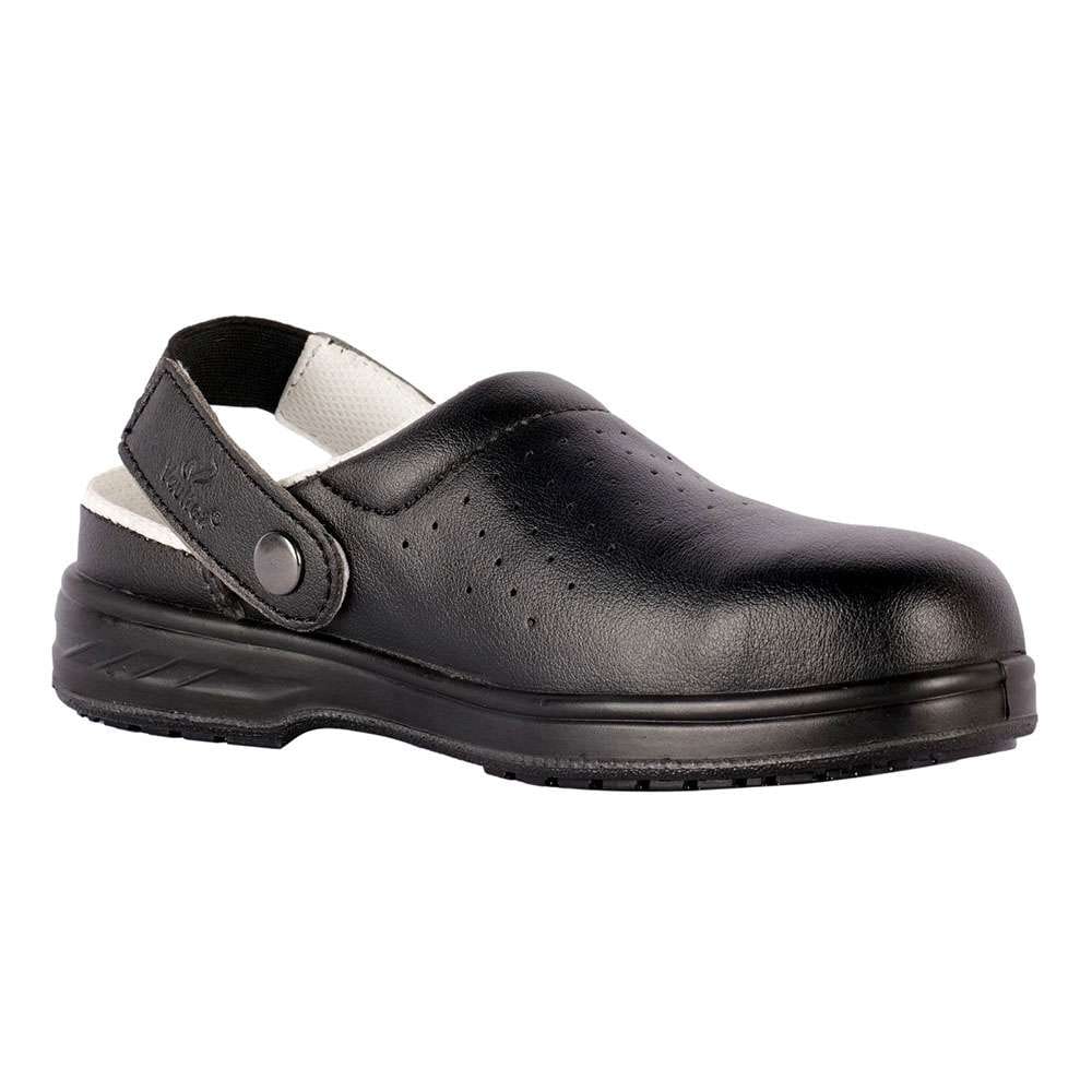 Vaultex VE12 Steel Toe Safety Clog Shoes, Black, 46