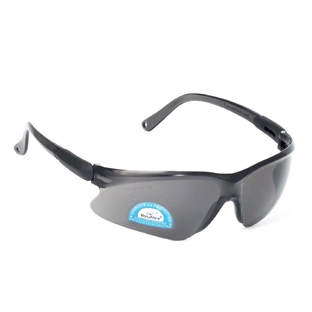 Vaultex V181 Anti Fog/Scratch Safety Spectacle, Dark
