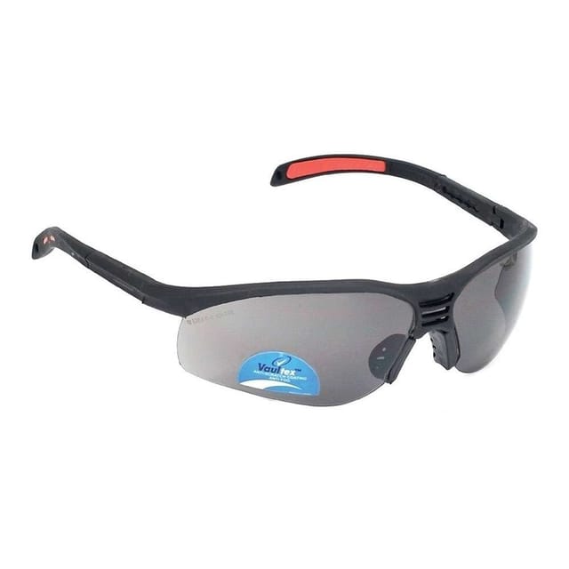 Vaultex V141 Anti Fog/Scratch Safety Spectacle - Dark