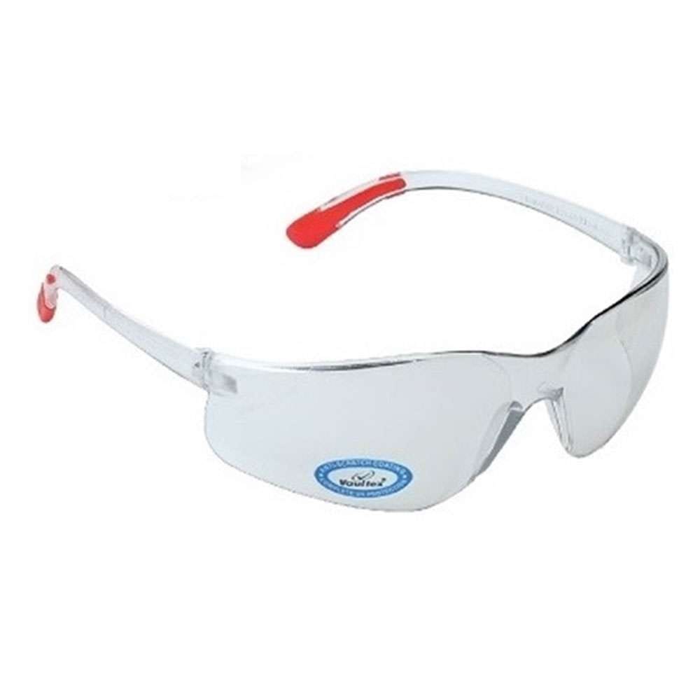 Vaultex V93 Indoor/Outdoor Anti Scratch Safety Spectacle, Clear