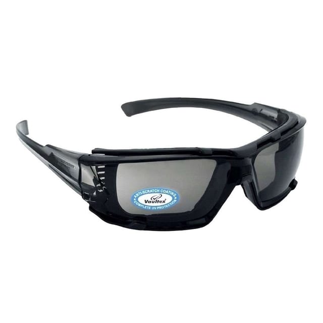 Vaultex V281 Anti Scratch Safety Spectacle, Dark
