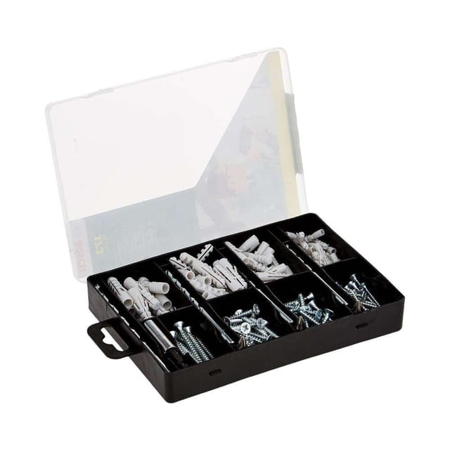 Bosch 2607019511 Fixing/Mounting Set - 173 Pcs