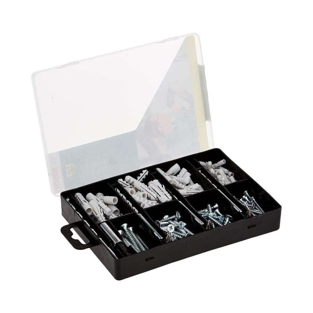 Bosch 2607019511 Fixing/Mounting Set - 173 Pcs