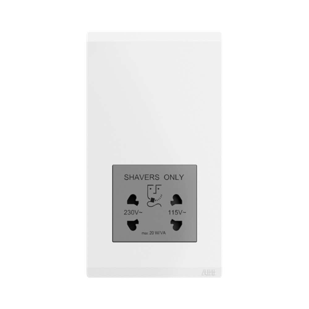 ABB Shaver Socket, Inora BL401,White