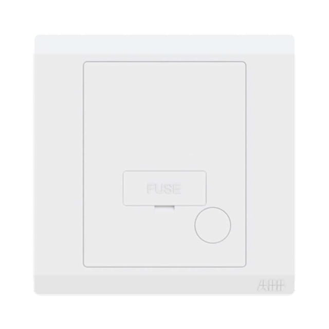 ABB 13Amp Fuse Connection Unswitched, Inora BL506, White