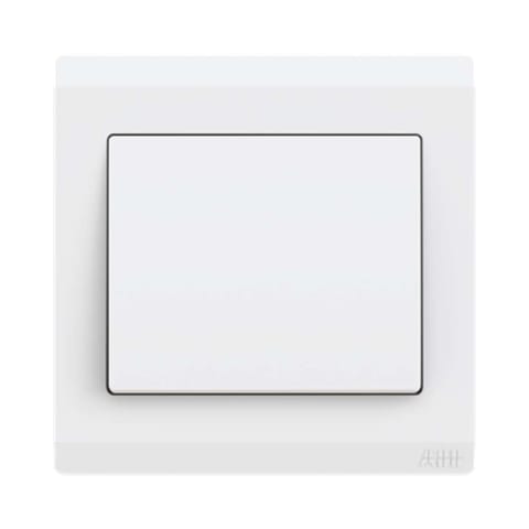 ABB 1 Gang 1 Way 10Amp Push type Switch, INORA BL430, White