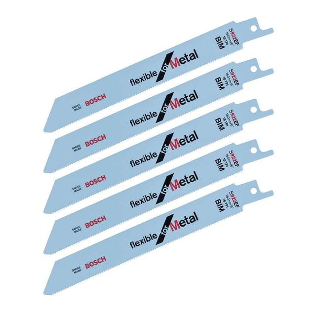 Bosch S 922 EF 2608656015 Flexible Reciprocating Saw Blade 5 Pcs Pack