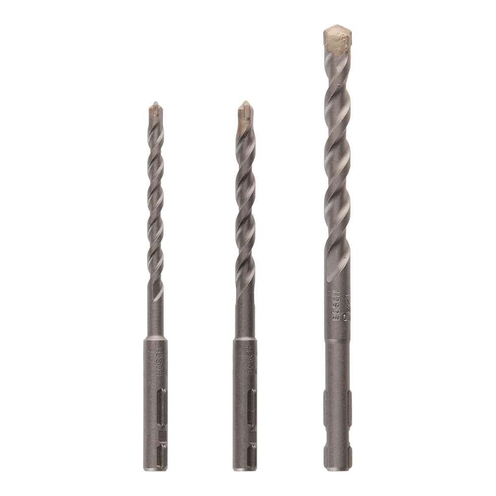 Bosch 2609256908 5/6/8mm SDS-Quick Concrete Drill Bit-Set