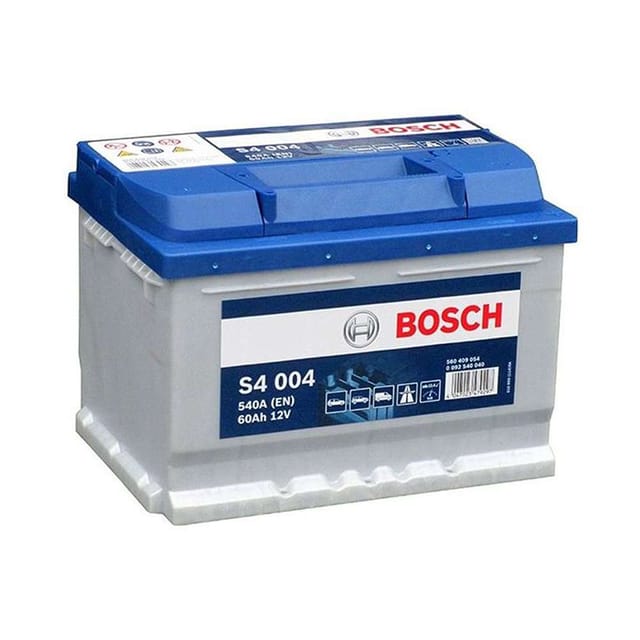 Bosch Starter Battery JIS S4 12V 60Ah 540A 55D23R BSB0092S40510