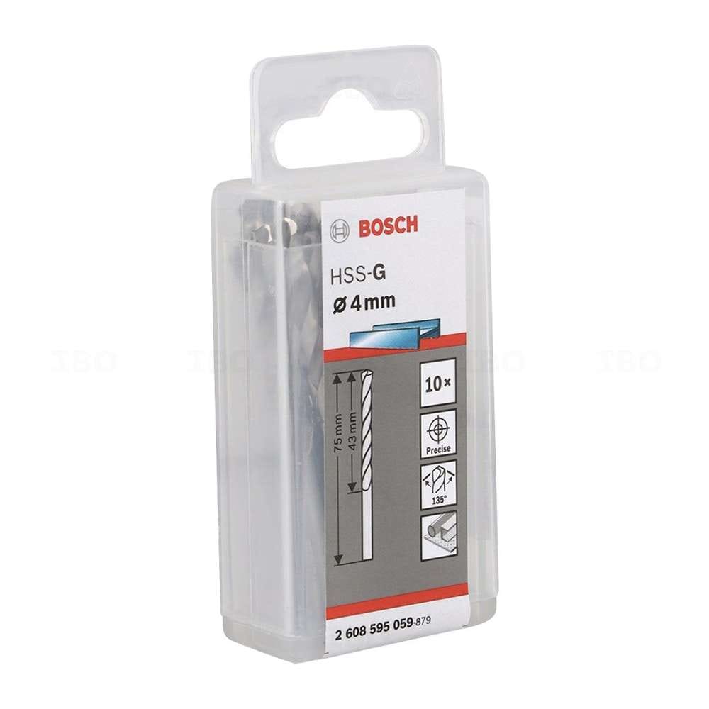 Bosch PTW2608595059 HSS-G Drill Bit 4mm - Per Pack
